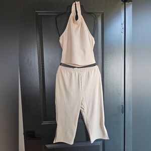 2pc Halter Legging Set